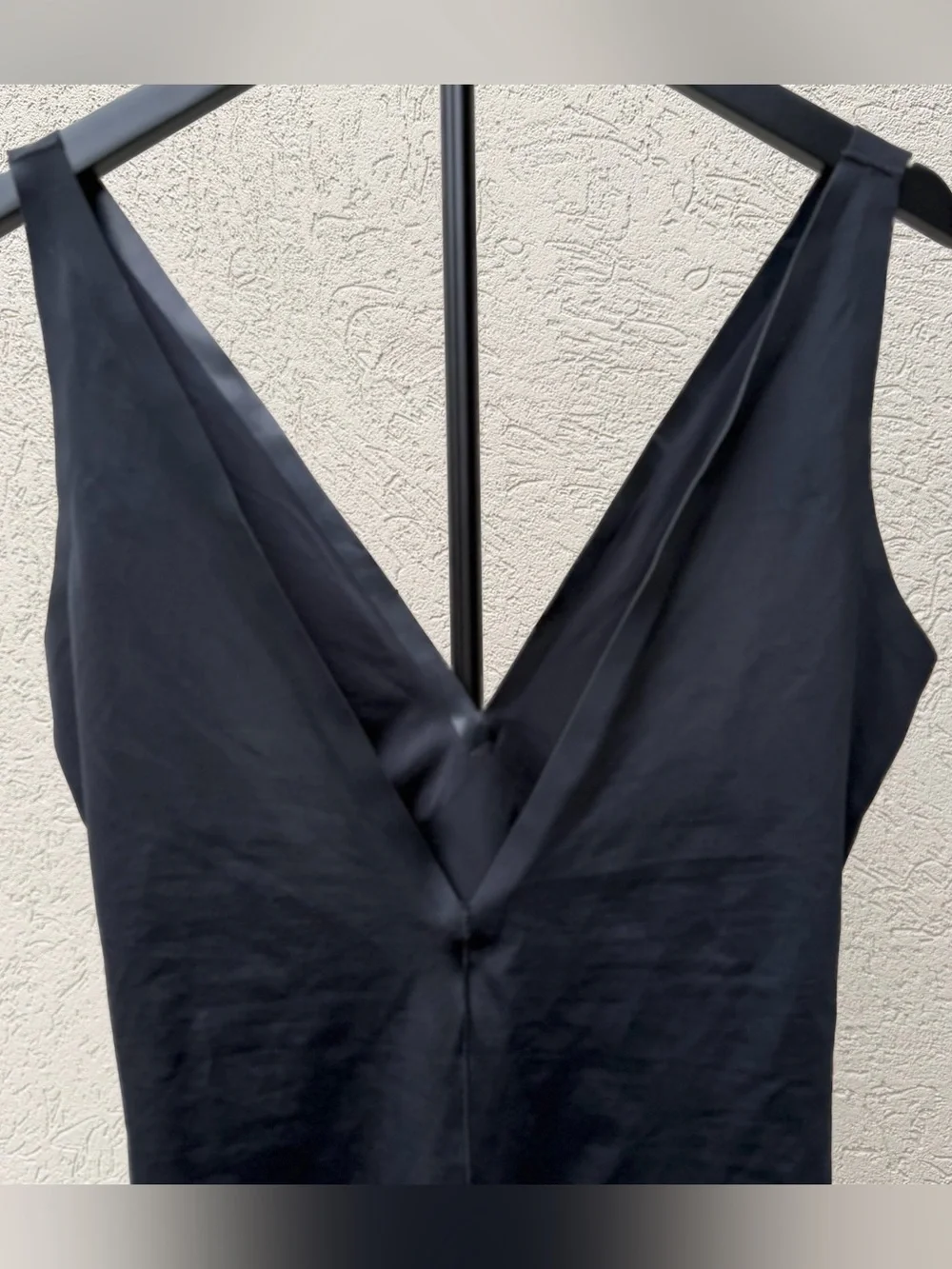 Onewith Bellows Plunge High-Cut One Piece Black Deep V-Neck Seamless Swimsuit L